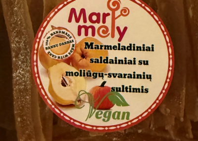 Marmeladiniai šiaudeliai su moliūgų - svarainių sultimis 6 IMG 0978