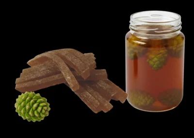 Marmaladiniai su kankoreziu sirupu