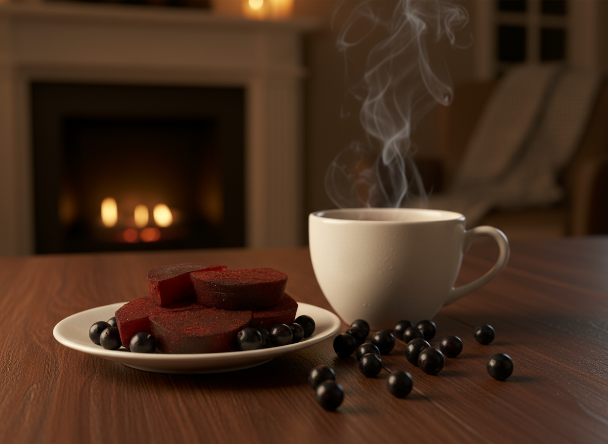 Juodųjų serbentų marmeladinės puselės 1 Marmeladiniai saldainiai su juodaisiais serbentais