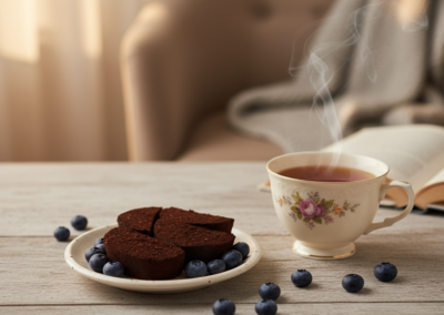 Mėlynių uogų marmeladinės puselės 5 Marmeladiniai saldainiai su melynemis