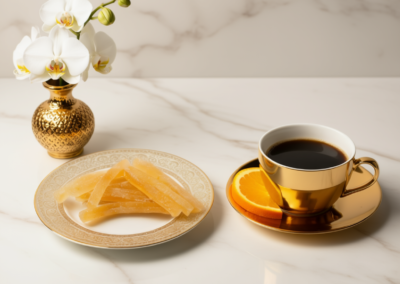 Marmeladiniai siaudeliai su apelsinais