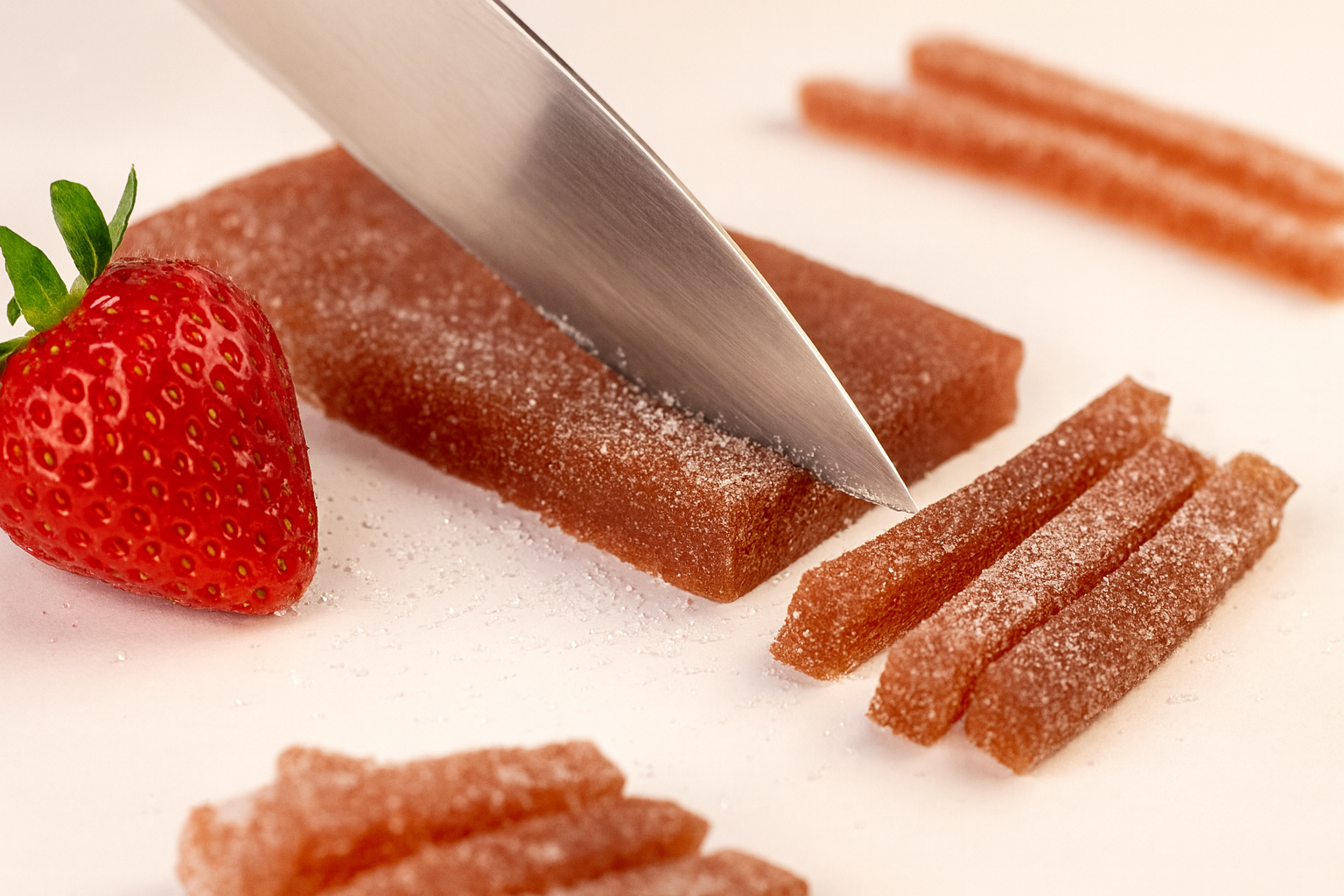 Marmeladiniai šiaudeliai 4 Marmeladiniai siaudeliai su braskemis gamybos