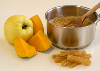 Marmeladiniai šiaudeliai su moliūgų - svarainių sultimis 2 Marmeladiniai siaudeliai su moliugu svarainiu sultymis gamyba