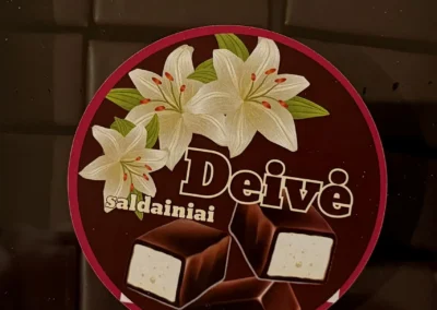 Saldainiai Deivė (paukščių pienas) 6 Saldainiai Deive dezute