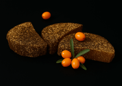 Saldainiai su saltalankiu uogom