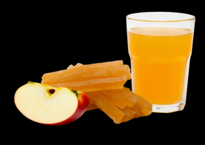 Marmeladiniai šiaudeliai su obuolių sultimis 5 Siaudeliai su obuoliu sultymis